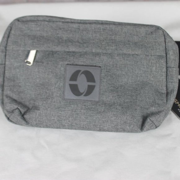 Ashbury by Spector & Co. Cross body Bag Duffle Travel Tote- Charcoal Gray New - Picture 1 of 10